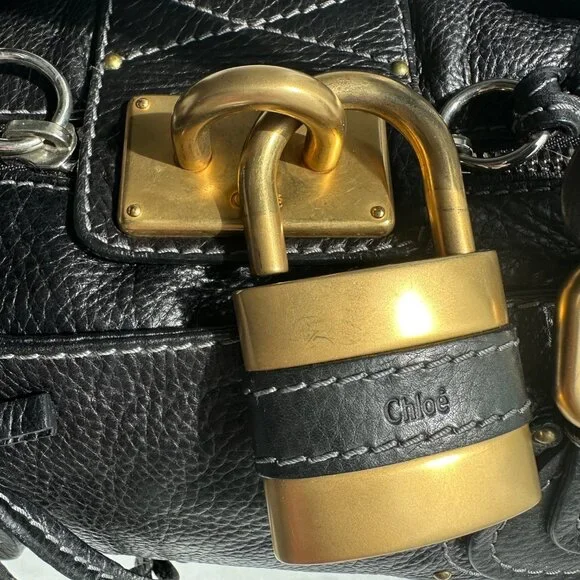 Chloe Paddington Leather Shoulder Bag - Picture 3 of 16